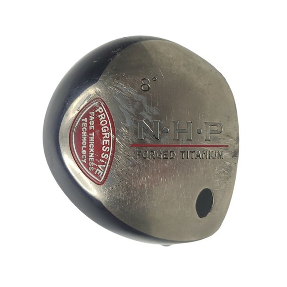 NHP Forged Titanium 8° Driver Golf Club HEAD ONLY Progressive Face Thickness - Picture 1 of 10